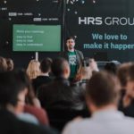 Jock Busuttil giving talk “The Secrets of Meaningful Roadmaps” at Landing Festival 2019 – easy roadmap