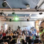 Jock Busuttil’s selfie from “What do product managers do?” talk at Working Products 2019